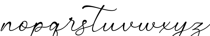 Sweet Signature Italic Font LOWERCASE