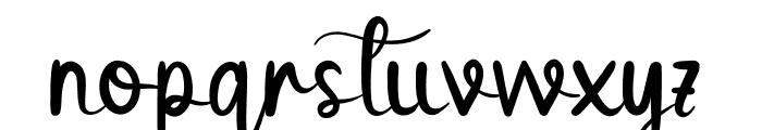Sweet Sister Font LOWERCASE