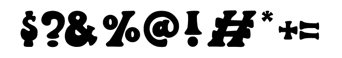 Sweet Sixties Regular Font OTHER CHARS
