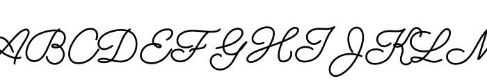 Sweet Talker Font UPPERCASE