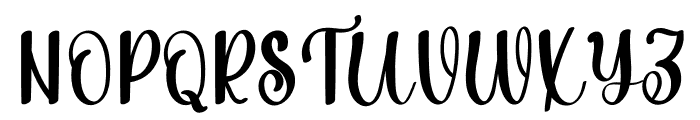 Sweet Tumbler Font UPPERCASE