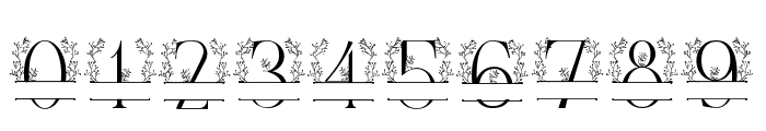 Sweet Vine Monogram Font OTHER CHARS
