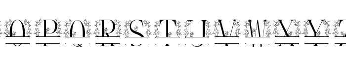 Sweet Vine Monogram Font UPPERCASE