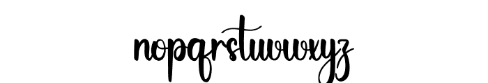 Sweet Vintage Font LOWERCASE