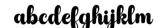 SweetBestieScript Font LOWERCASE