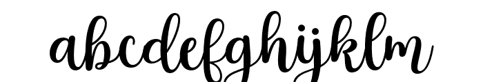 SweetBloomScript-Normal Font LOWERCASE