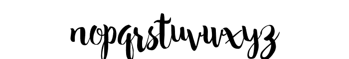 SweetBlooms Font LOWERCASE