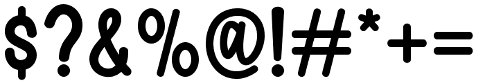 SweetCandySans Font OTHER CHARS