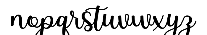 SweetChocolate-Regular Font LOWERCASE