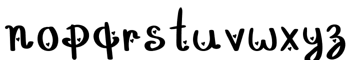 SweetCookies Font LOWERCASE