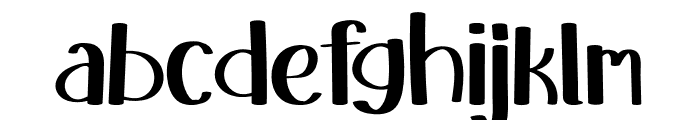 SweetFluffyBread Font LOWERCASE