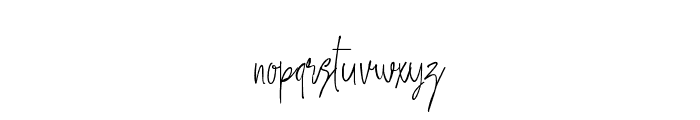 SweetGetaway Font LOWERCASE
