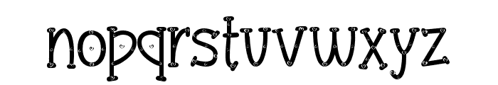SweetLove-Regular Font LOWERCASE