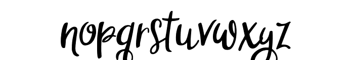 SweetNothingsScript Font LOWERCASE