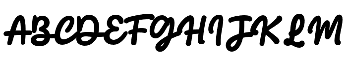SweetSerenityScript-Regular Font UPPERCASE