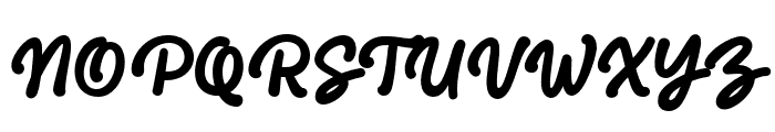 SweetSerenityScript-Regular Font UPPERCASE