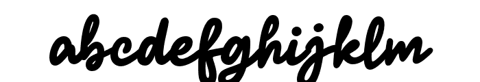 SweetSerenityScript-Regular Font LOWERCASE