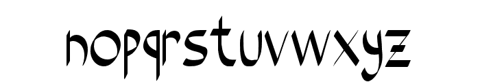 SweetToast-Regular Font LOWERCASE
