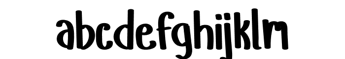 SweetToast Font LOWERCASE