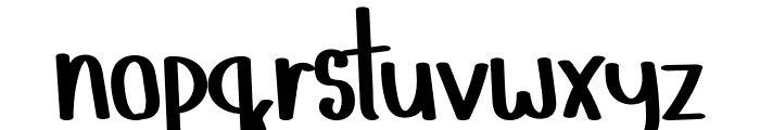 SweetToast Font LOWERCASE