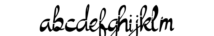 Sweeta Font LOWERCASE