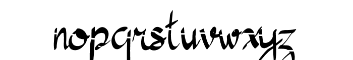 Sweeta Font LOWERCASE