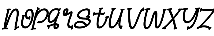 Sweetday Italic Font LOWERCASE