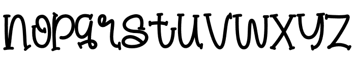 Sweetday Font LOWERCASE