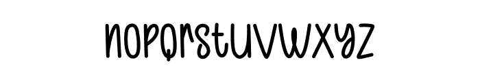 Sweeter Christmas Font LOWERCASE