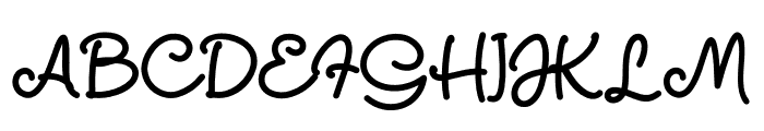 Sweeter Font UPPERCASE