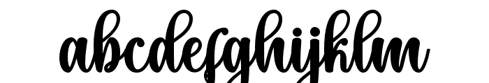 SweethCalligraphy-Bold Font LOWERCASE