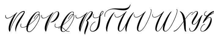 Sweetheart-Italic Font UPPERCASE