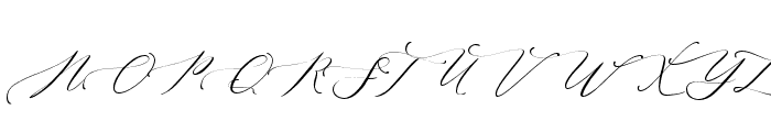 Sweetheart-Regular Font UPPERCASE