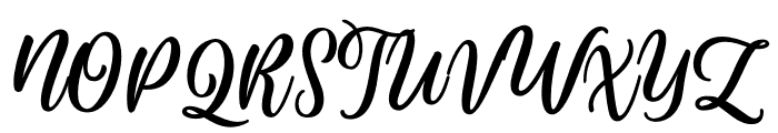 Sweethearts Calligraphy Font UPPERCASE