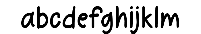 SweetiePetal Regular Font LOWERCASE