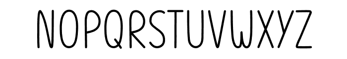 SweetiePie Font UPPERCASE