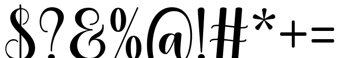 Sweetjuly-Regular Font OTHER CHARS