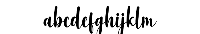 Sweetnes Creamy Font LOWERCASE