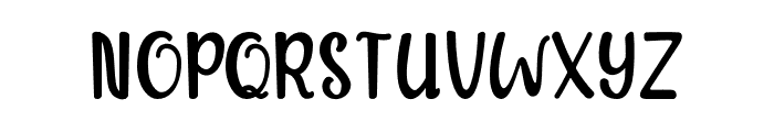 Sweetness Caramel Font UPPERCASE
