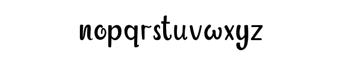 Sweetness Caramel Font LOWERCASE