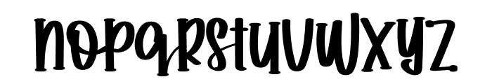 Sweett And Cheerful Font LOWERCASE