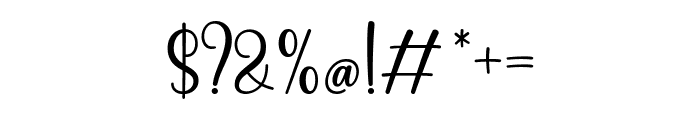 Sweety Danila Font OTHER CHARS