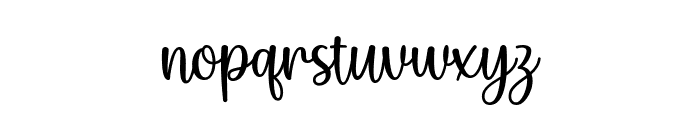 Sweety Danila Font LOWERCASE