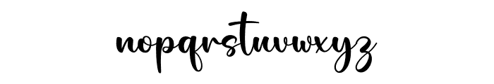 Sweety Diary Font LOWERCASE