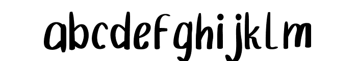 Sweety Fig Font-Regular Font LOWERCASE