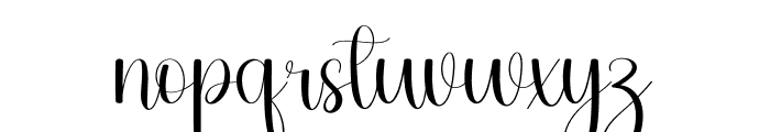 Sweety Memories Font LOWERCASE
