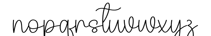 Sweety Wedding Font LOWERCASE