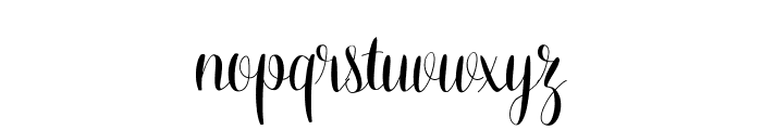 Sweety Font LOWERCASE