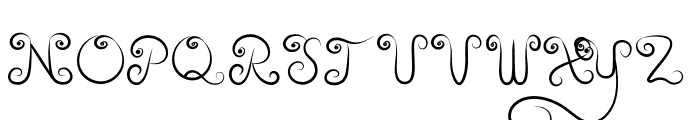 Sweetyunicorn Font UPPERCASE