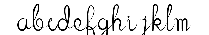 Sweetyunicorn Font LOWERCASE